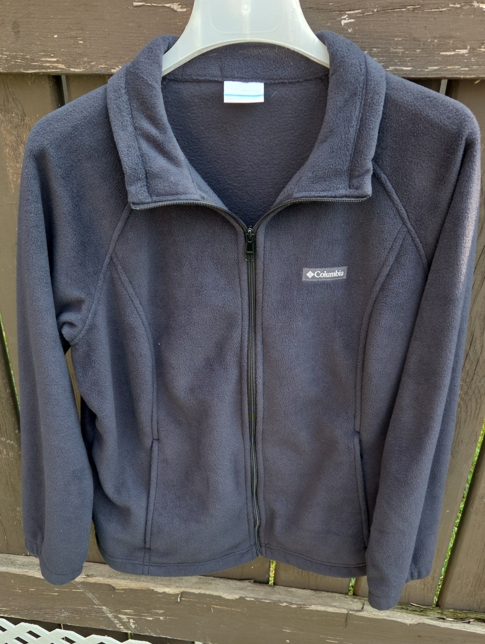 Columbia Full-Zip Fleece Jacket - Dark Charcoal Grey